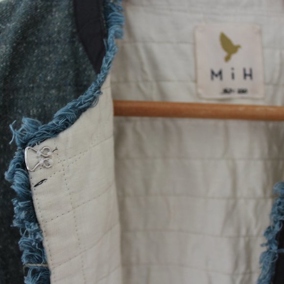 MiH Herringbone Chambray Chanel-Style Jacket, Limited Edition - Picture 3 of 10